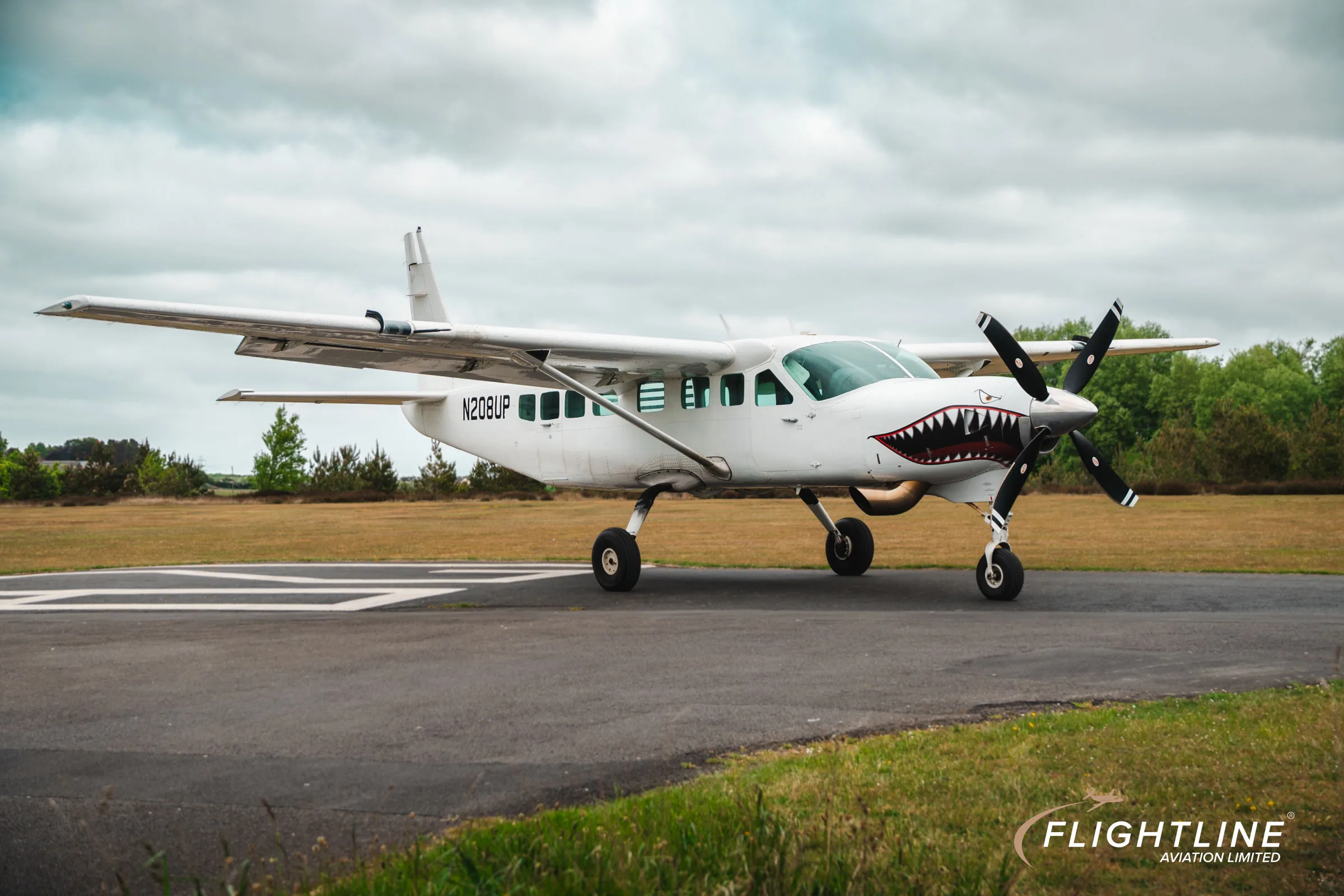 Exterior view of a 1997 Cessna 208 Supervan 900.
