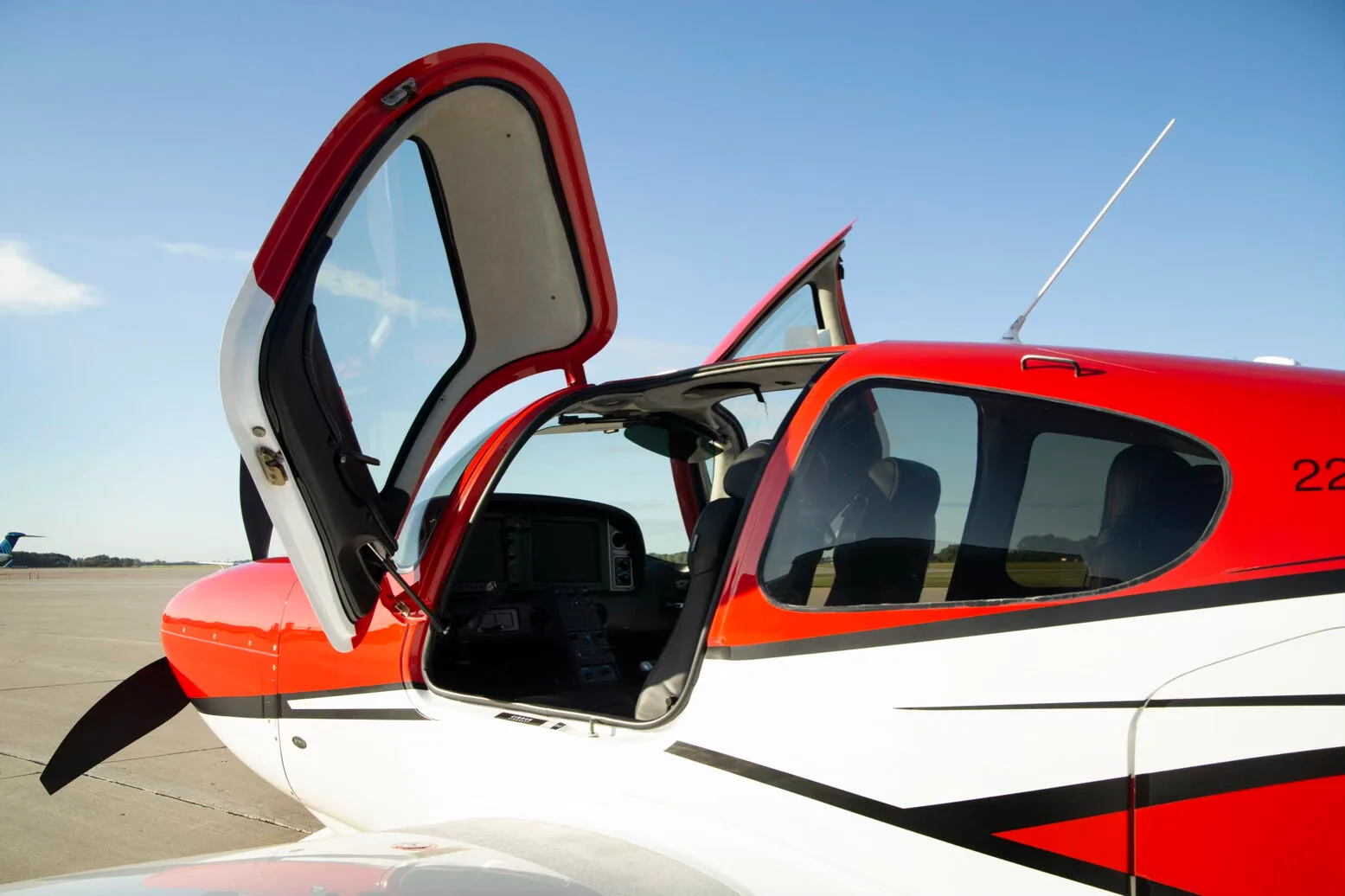 Exterior view of a Cirrus.