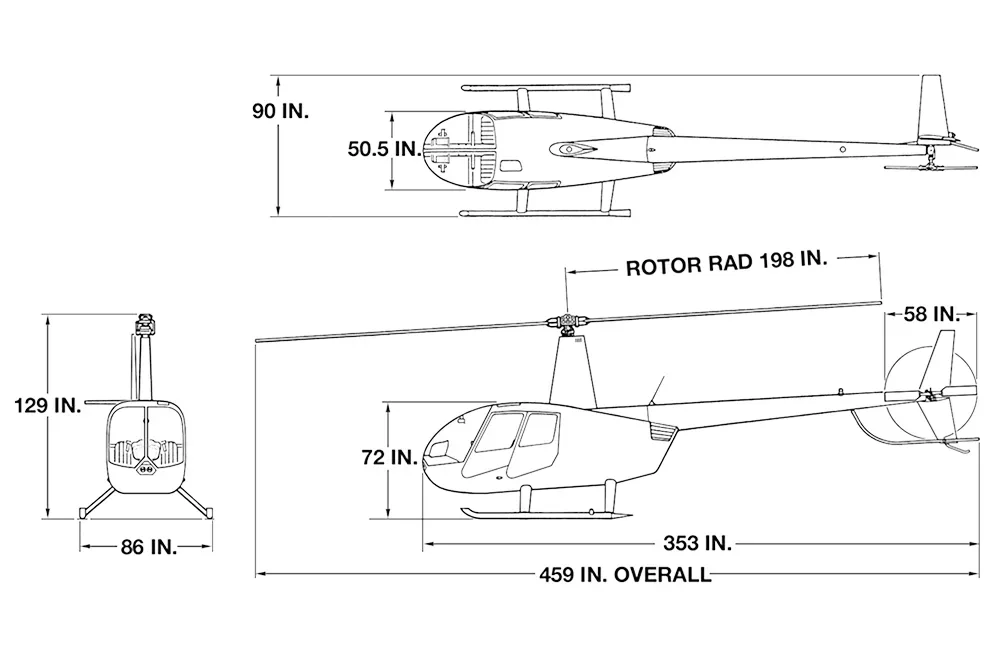 2006 O/H R44 Raven II