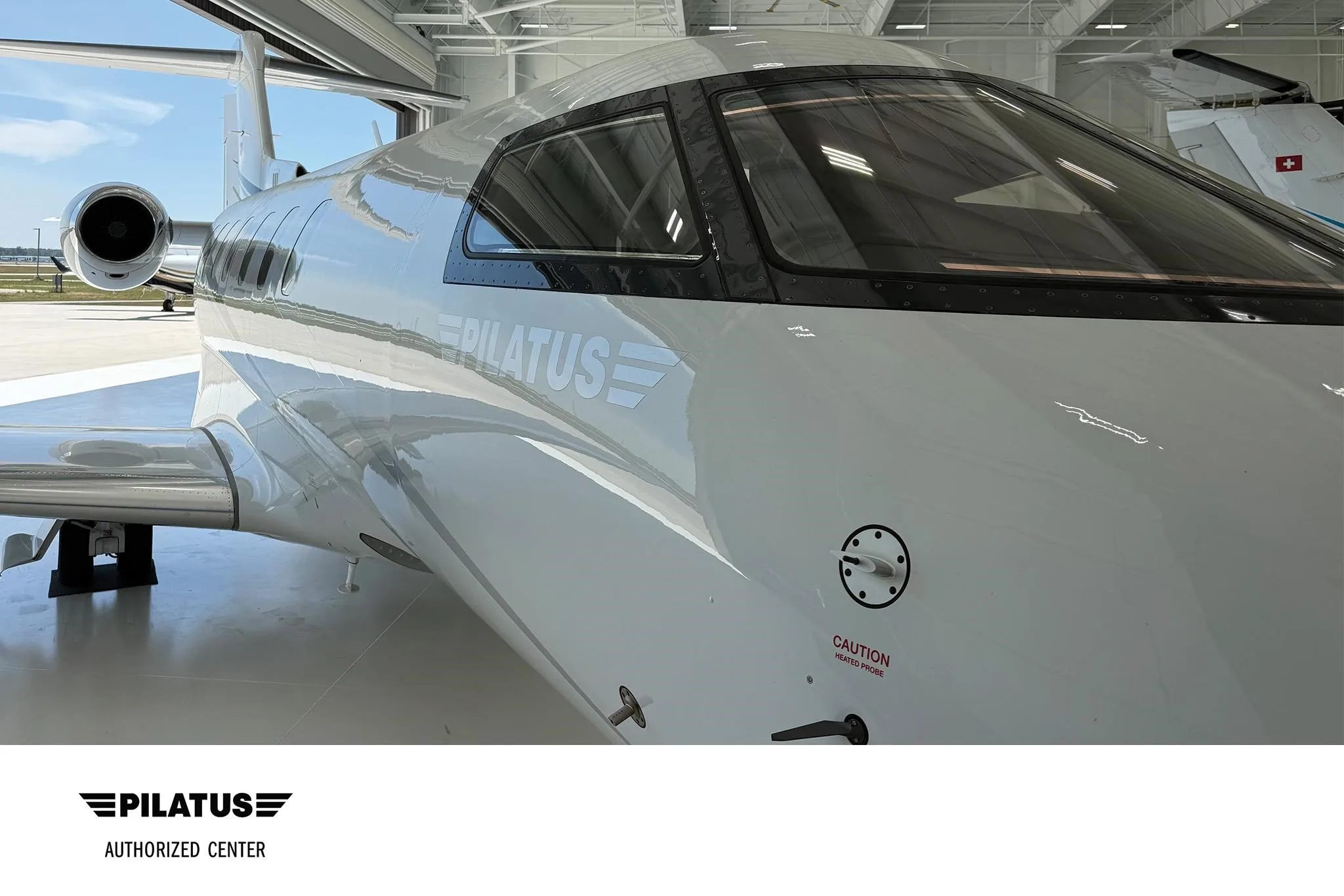 Marketing image of a 2021 PILATUS PC-24.