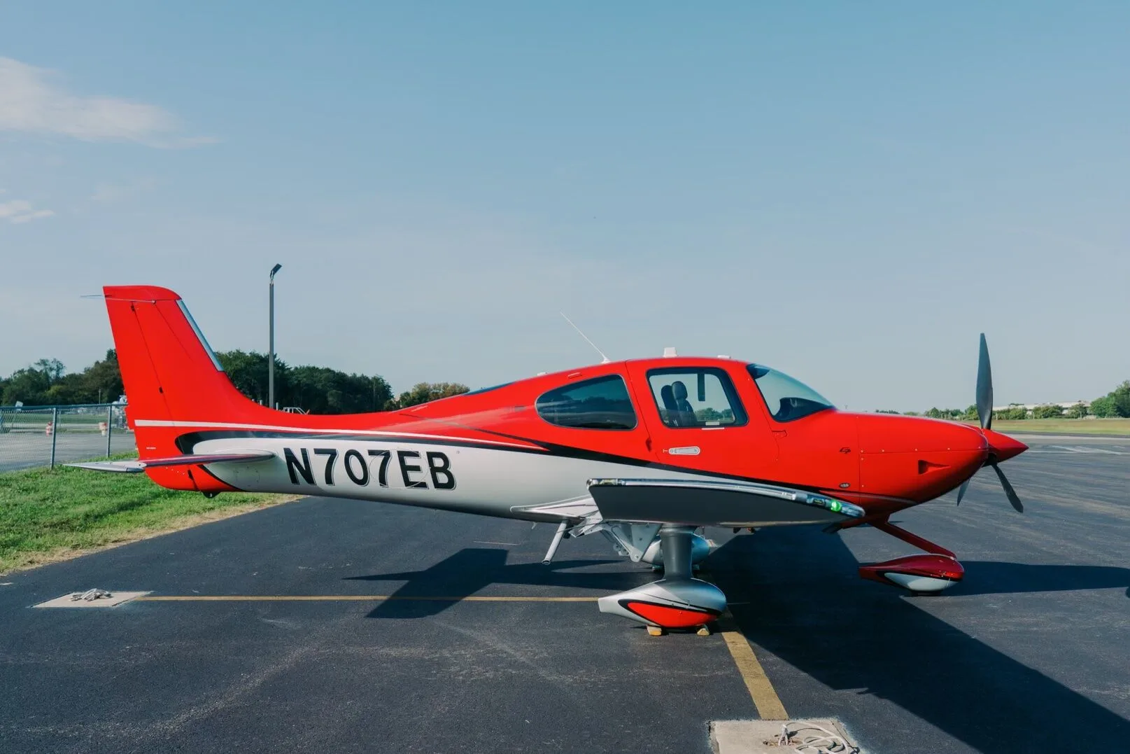 Exterior view of a Cirrus.