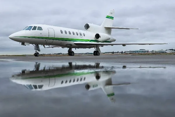 Marketing image of a 2000 Dassault 50.