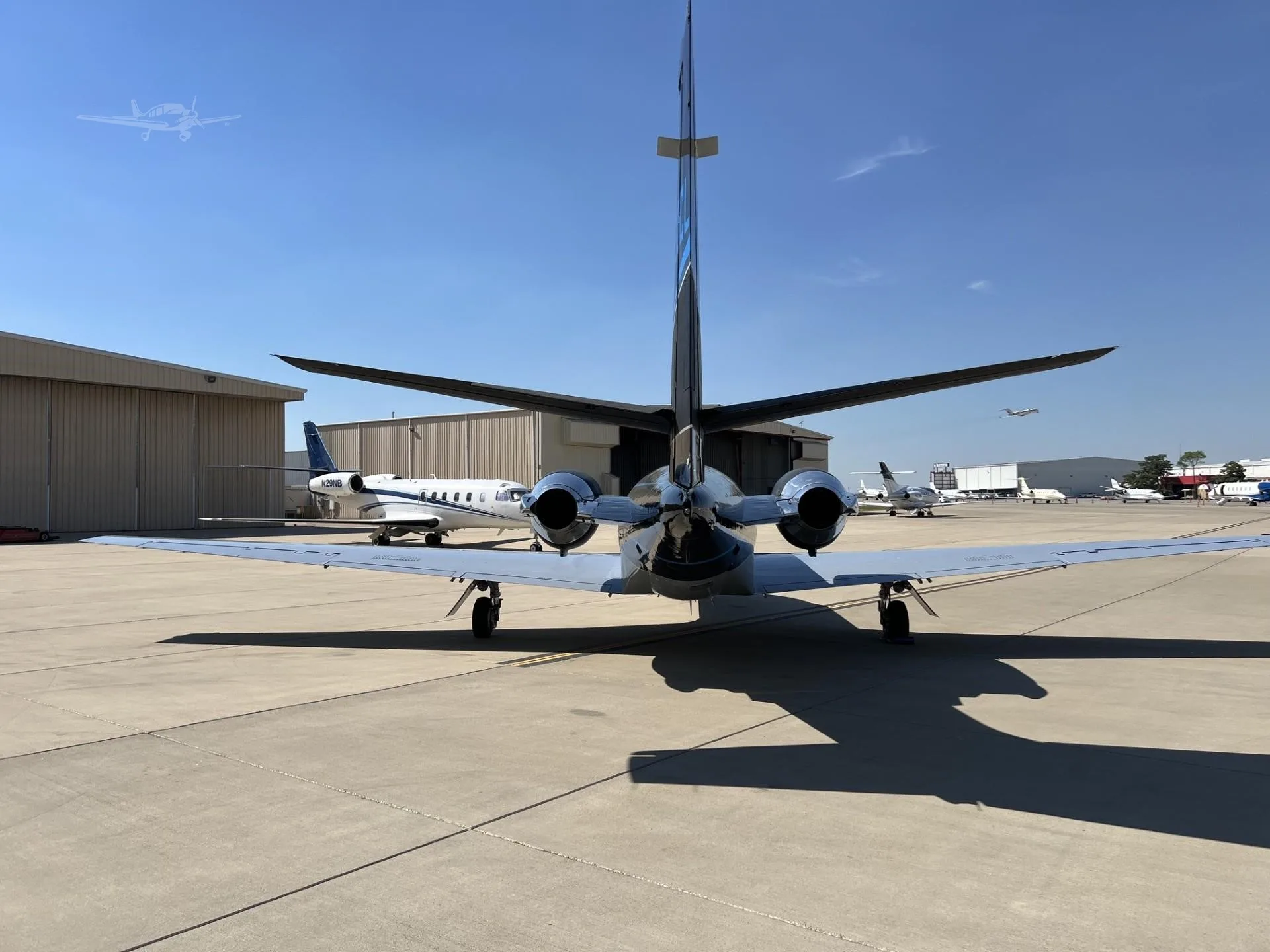 Exterior view of a 1987 CESSNA CITATION SII, N530CL.