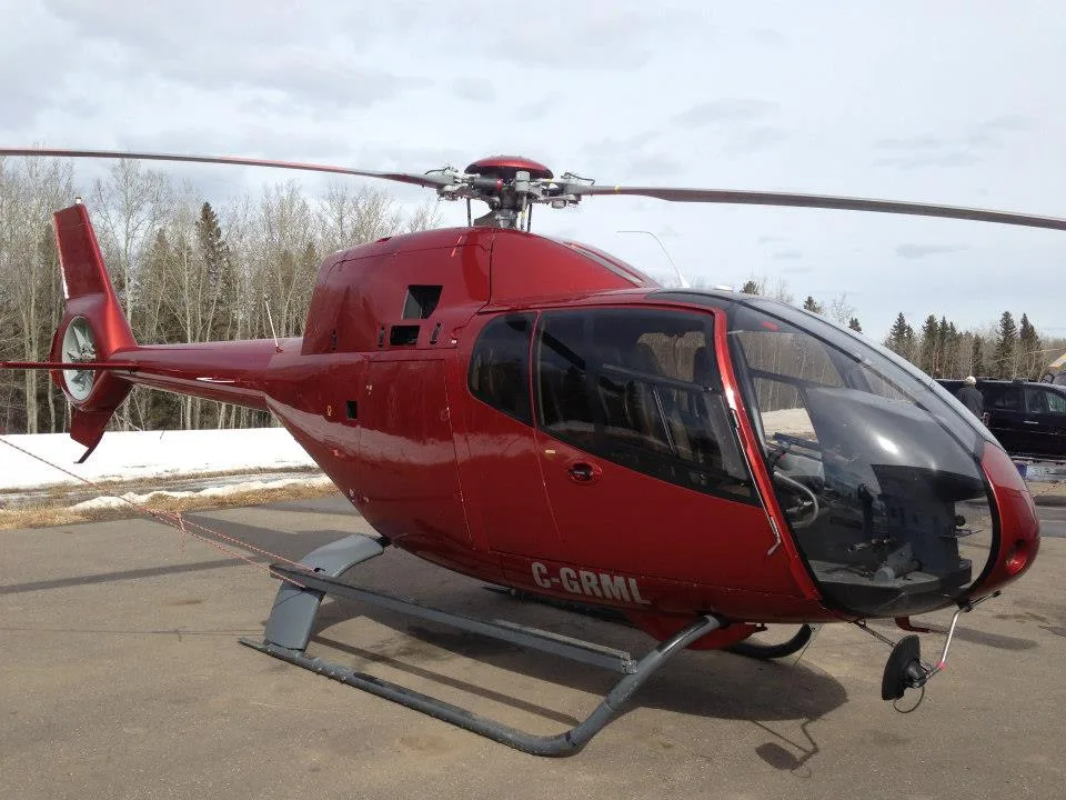Exterior view of a 2008 Eurocopter EC120B 1534, C-GRML.