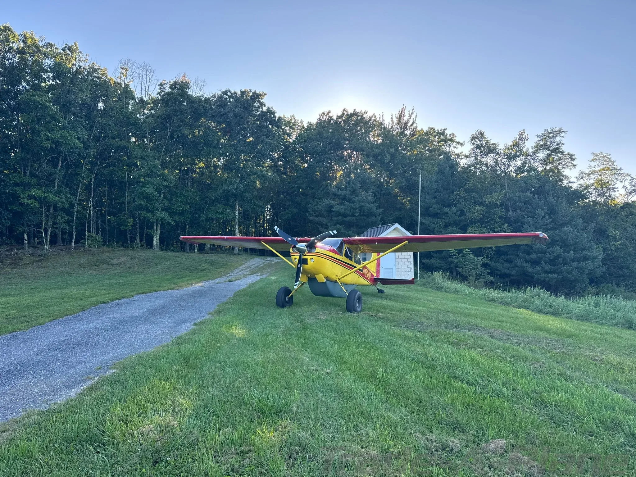 Exterior view of a 1974 CESSNA 185F, N1790R.