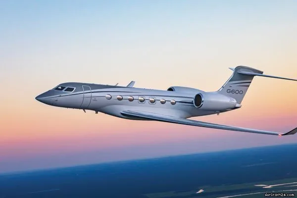 Marketing image of a 2020 Gulfstream G600.