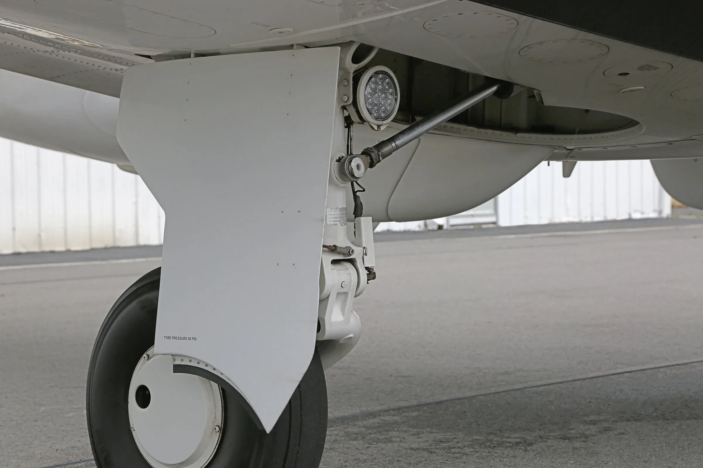 Engine detail of a 1999 Pilatus PC-12/45.