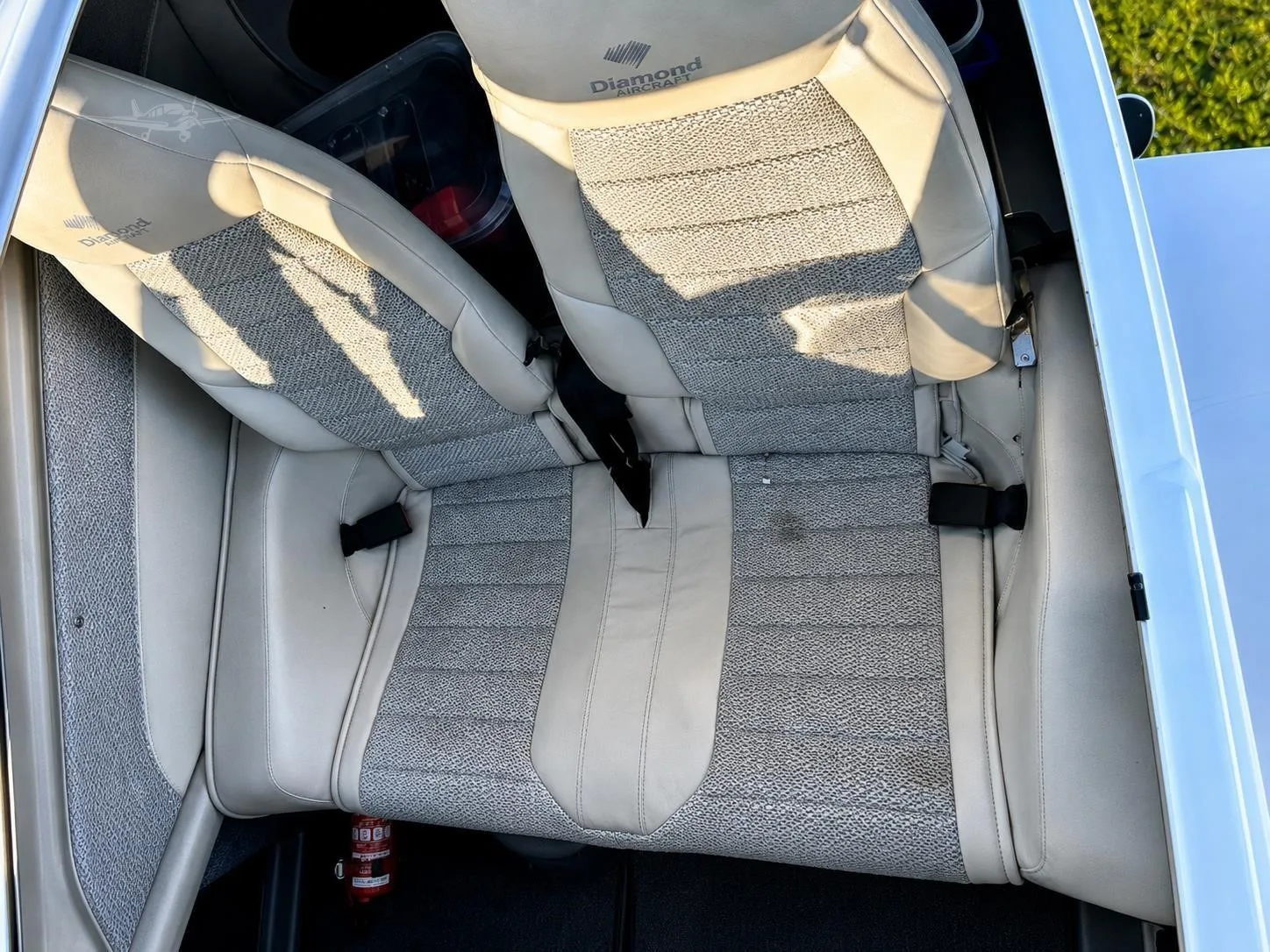 Cabin interior of a 2017 DIAMOND DA42 NG.