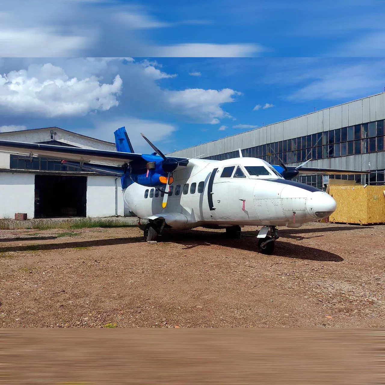 Exterior view of a 1992 Antonov.