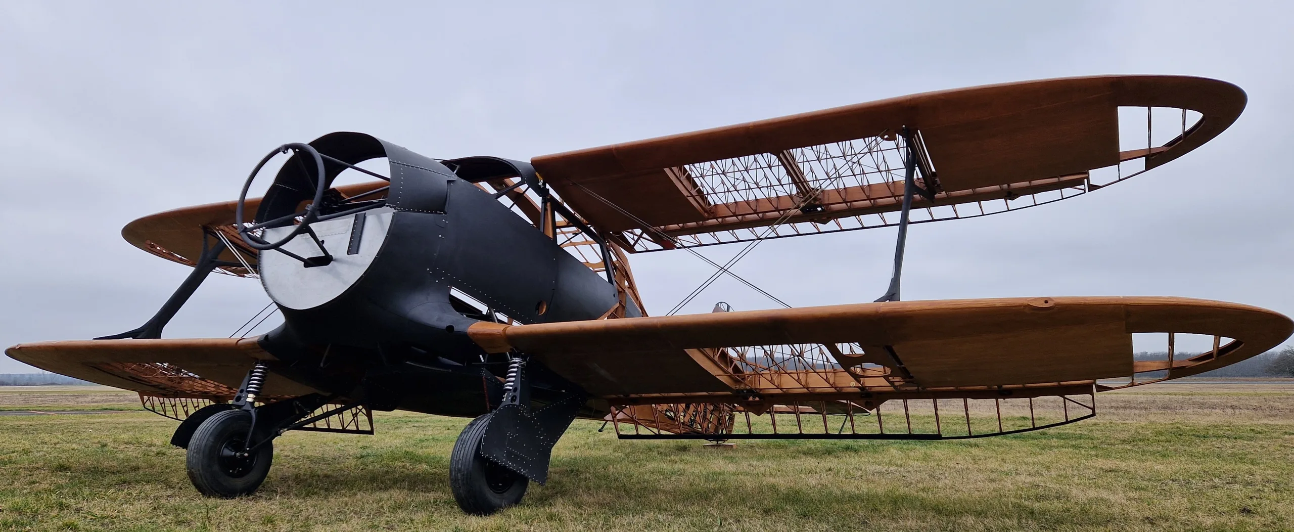 Marketing image of a Beech STAGGERWING.
