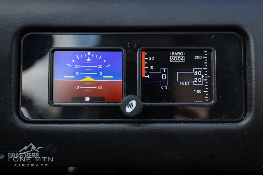 Avionics suite of a 2023 Cirrus SR22 G6 GTS.