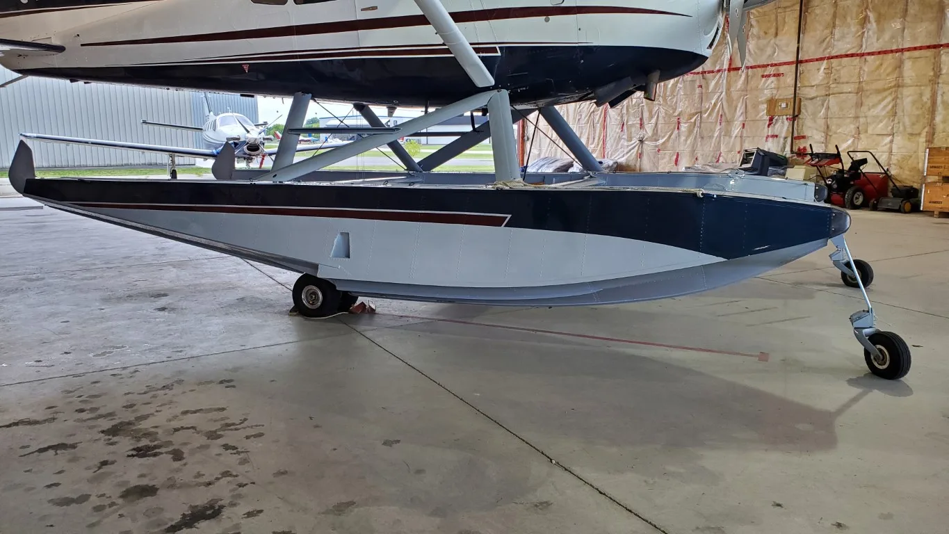 Exterior view of a 1973 Cessna 185 - Canadian Aircraft Sales.
