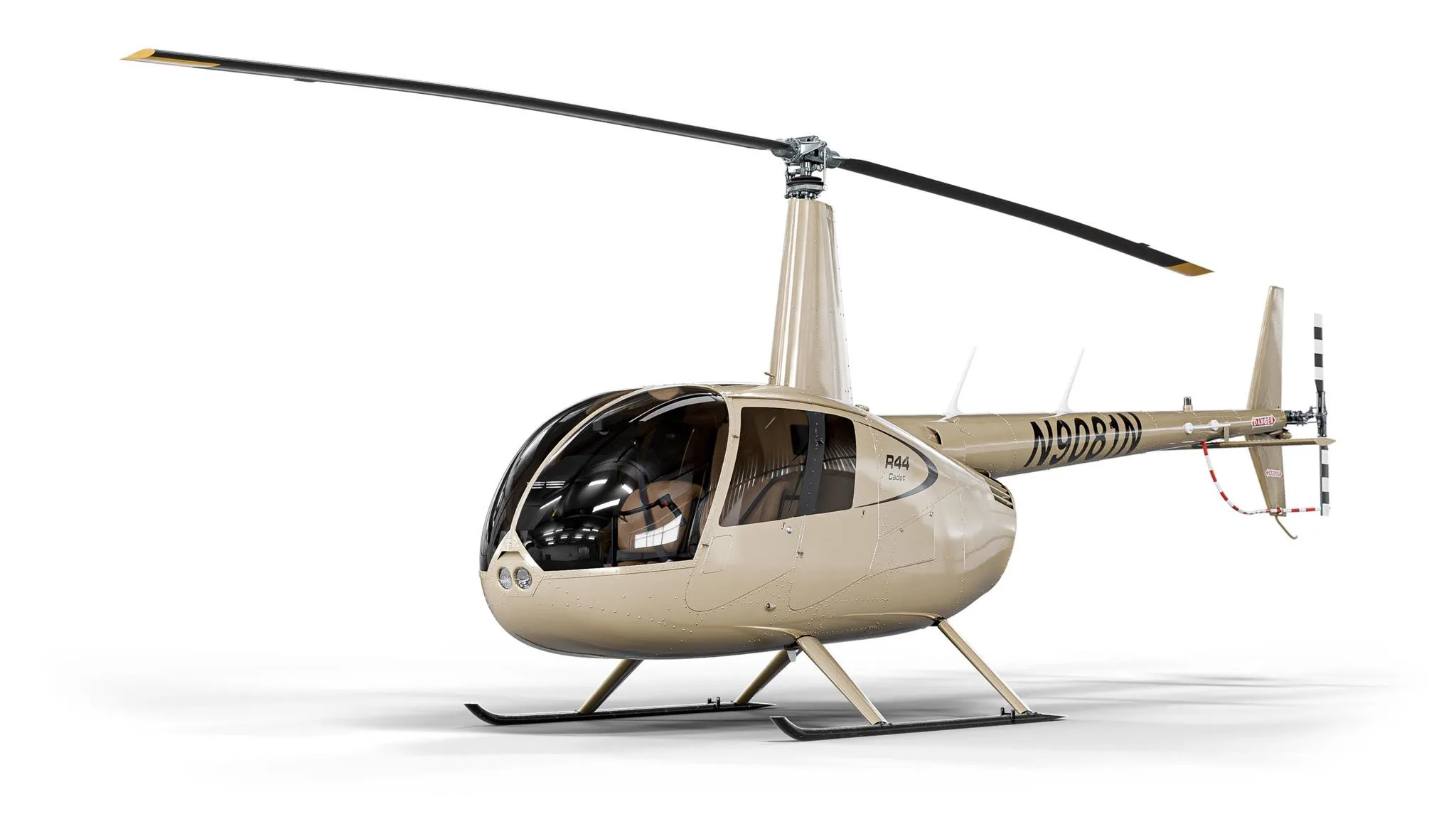 Marketing image of a 2027 ROBINSON R44 CADET.