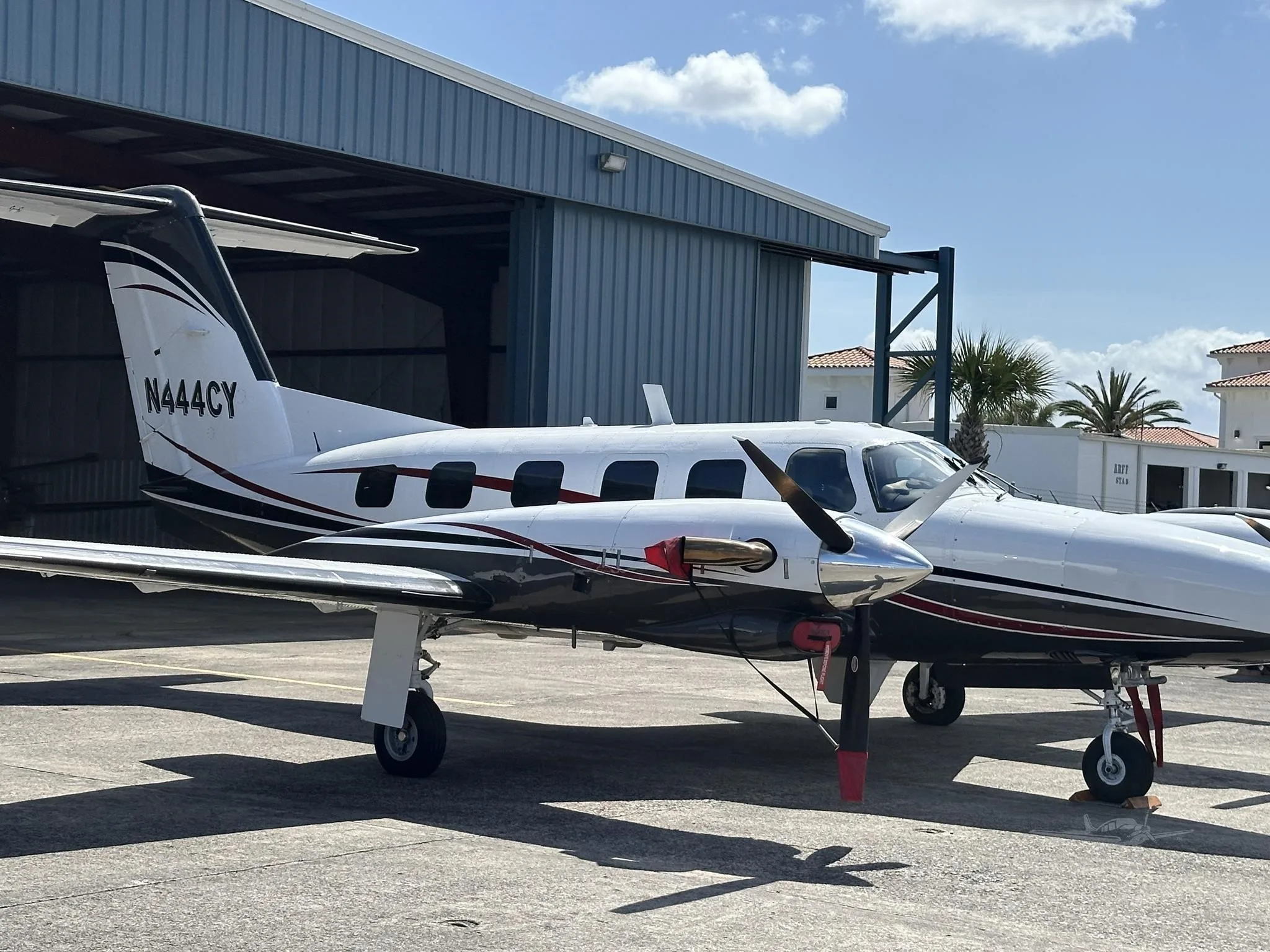 Exterior view of a 1984 PIPER CHEYENNE IIIA.