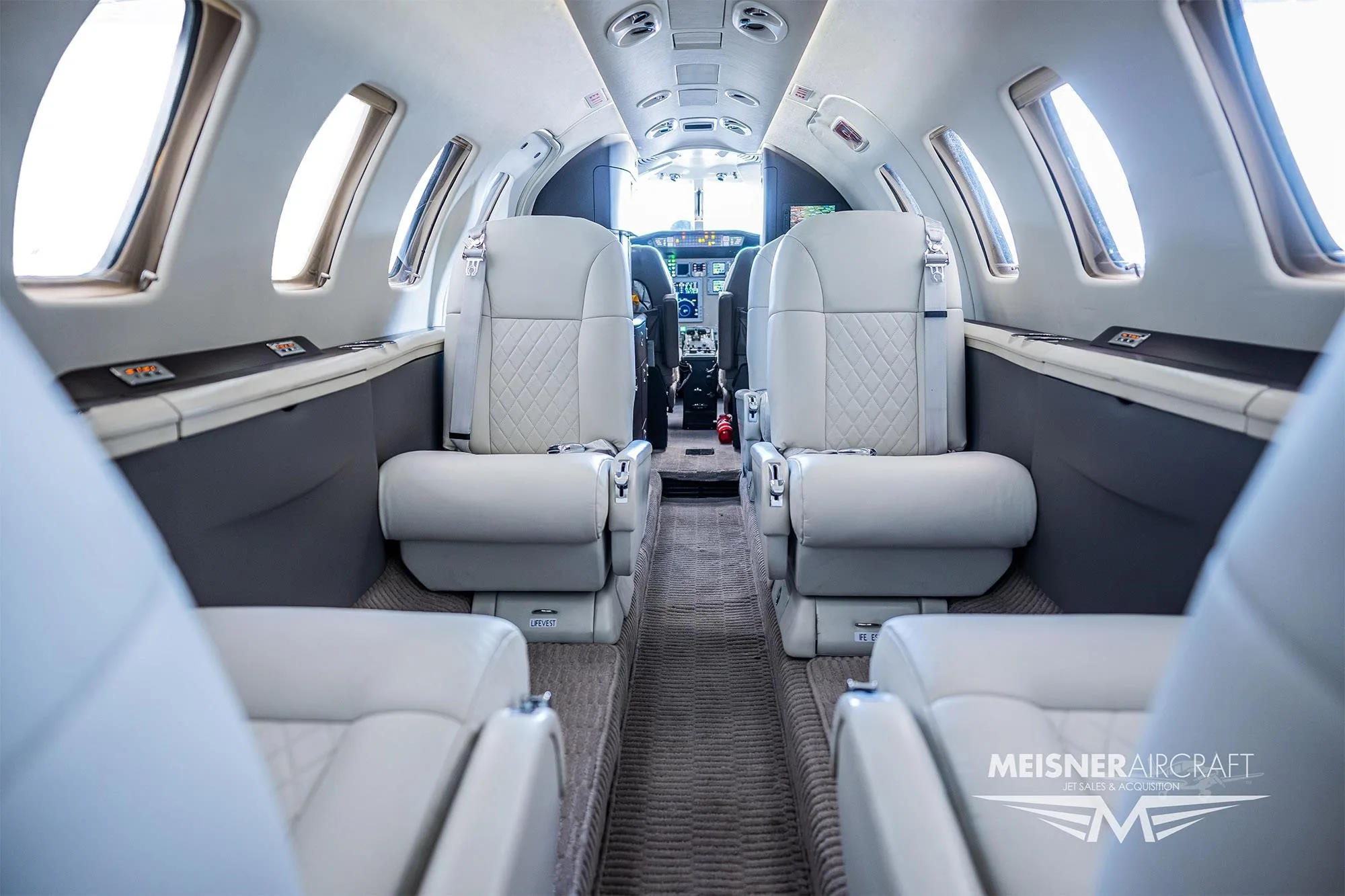 Cabin interior of a 2007 CESSNA CITATION ENCORE+.