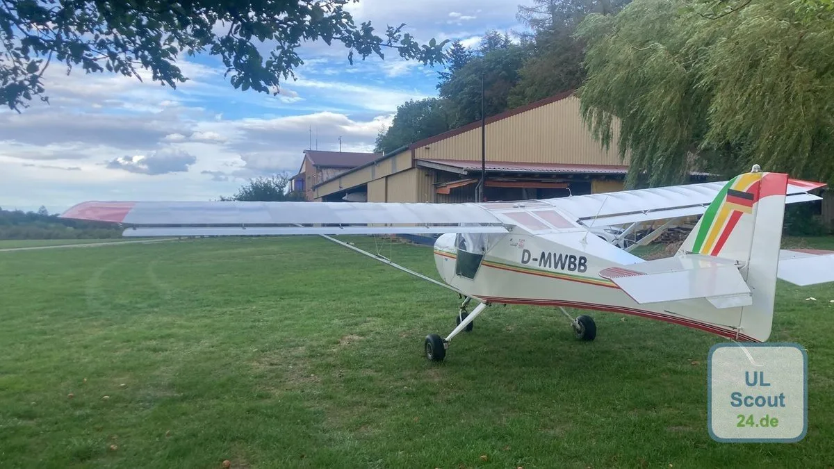 Exterior view of a 2023 ATEC Faeta 321 NG, OK-BUV15.