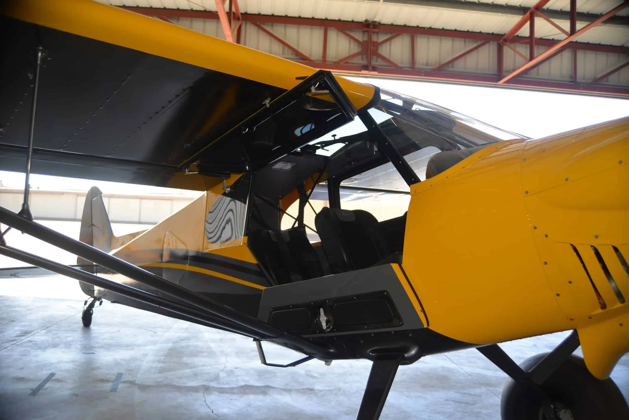 Exterior view of a 2018 CubCrafters XCub CC19-180, N27MB.