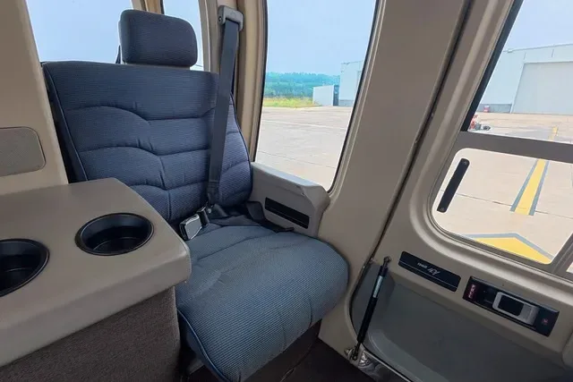 Cabin interior of a 2017 Bell.