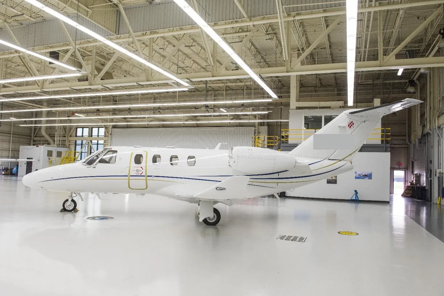 Exterior view of a 2016 Cessna Citation M2.