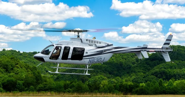 Marketing image of a 2024 Bell 407.