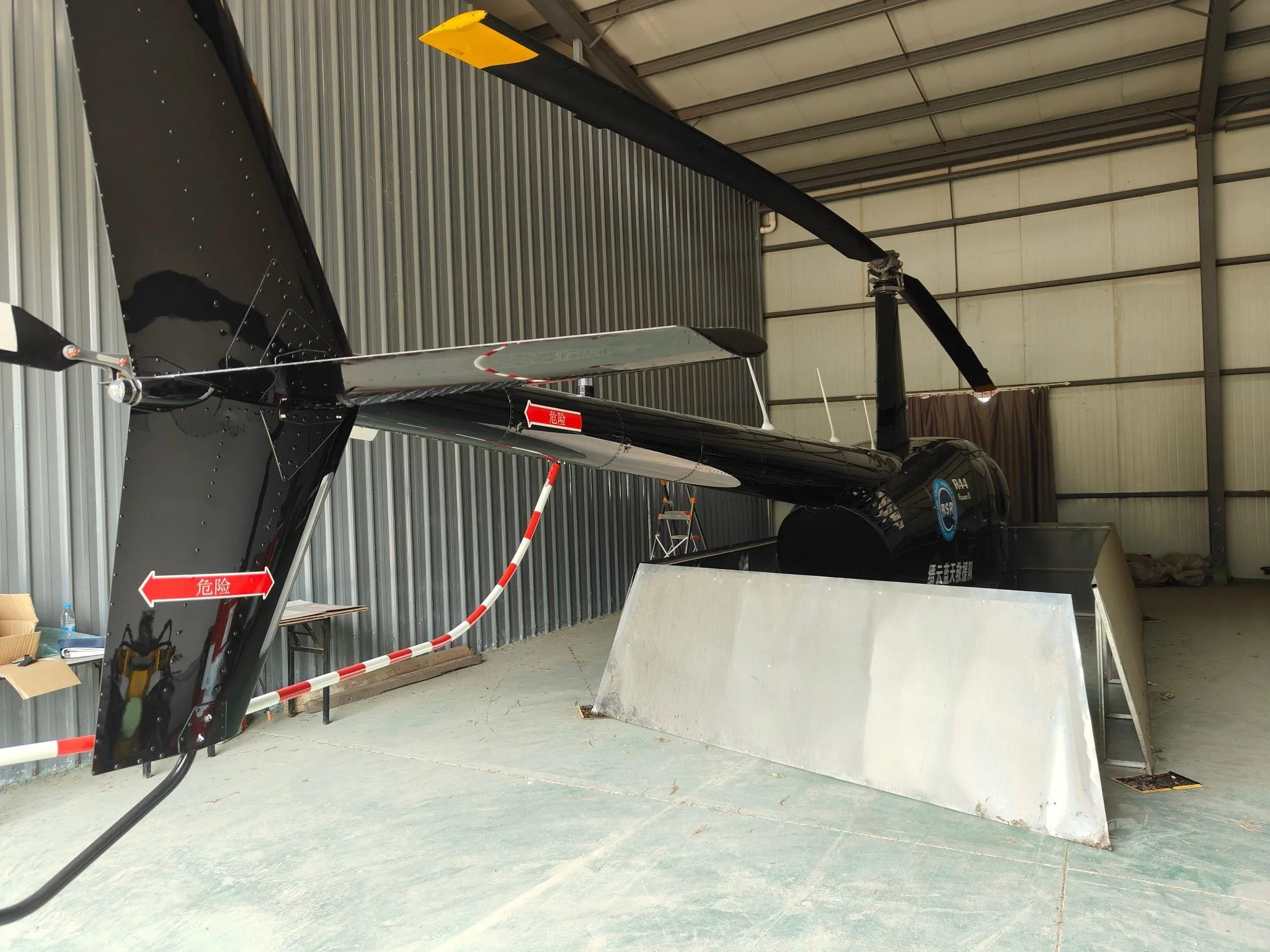 Exterior view of a 2018 ROBINSON R44 RAVEN II.