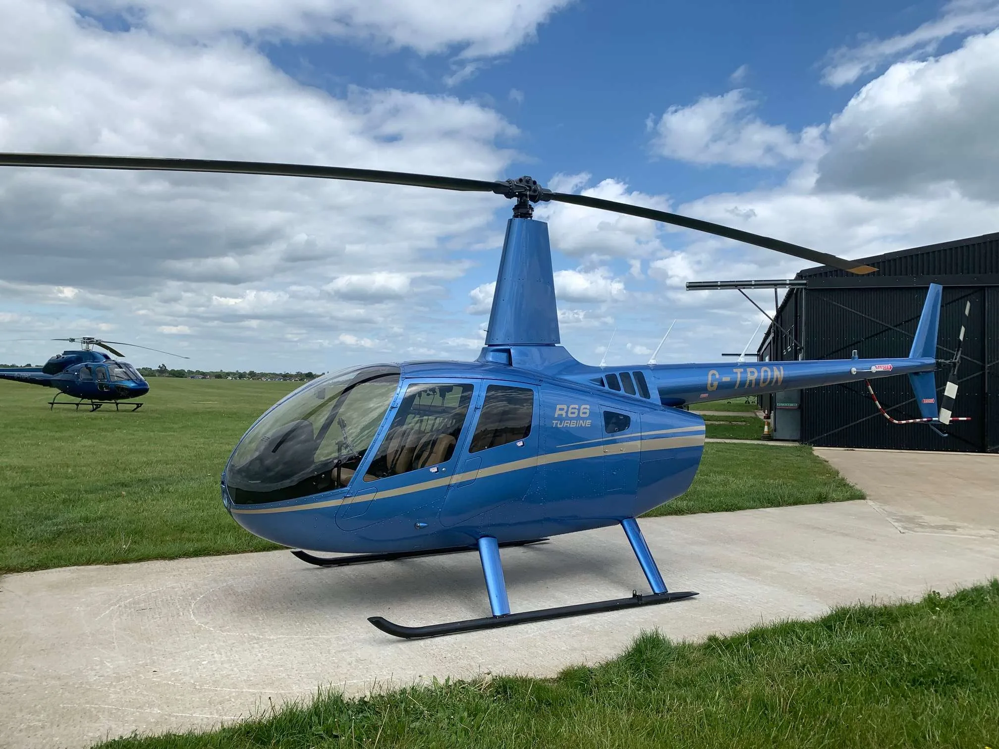 Exterior view of a 2004 Agusta 109E Power.