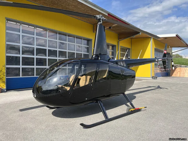 Exterior view of a 2026 Robinson R66.