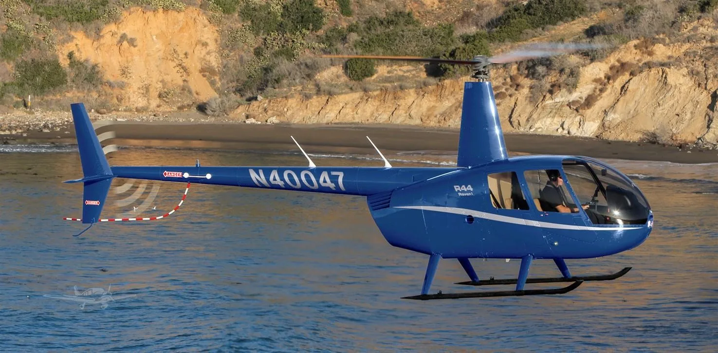 Marketing image of a 2025 ROBINSON R44 RAVEN II.