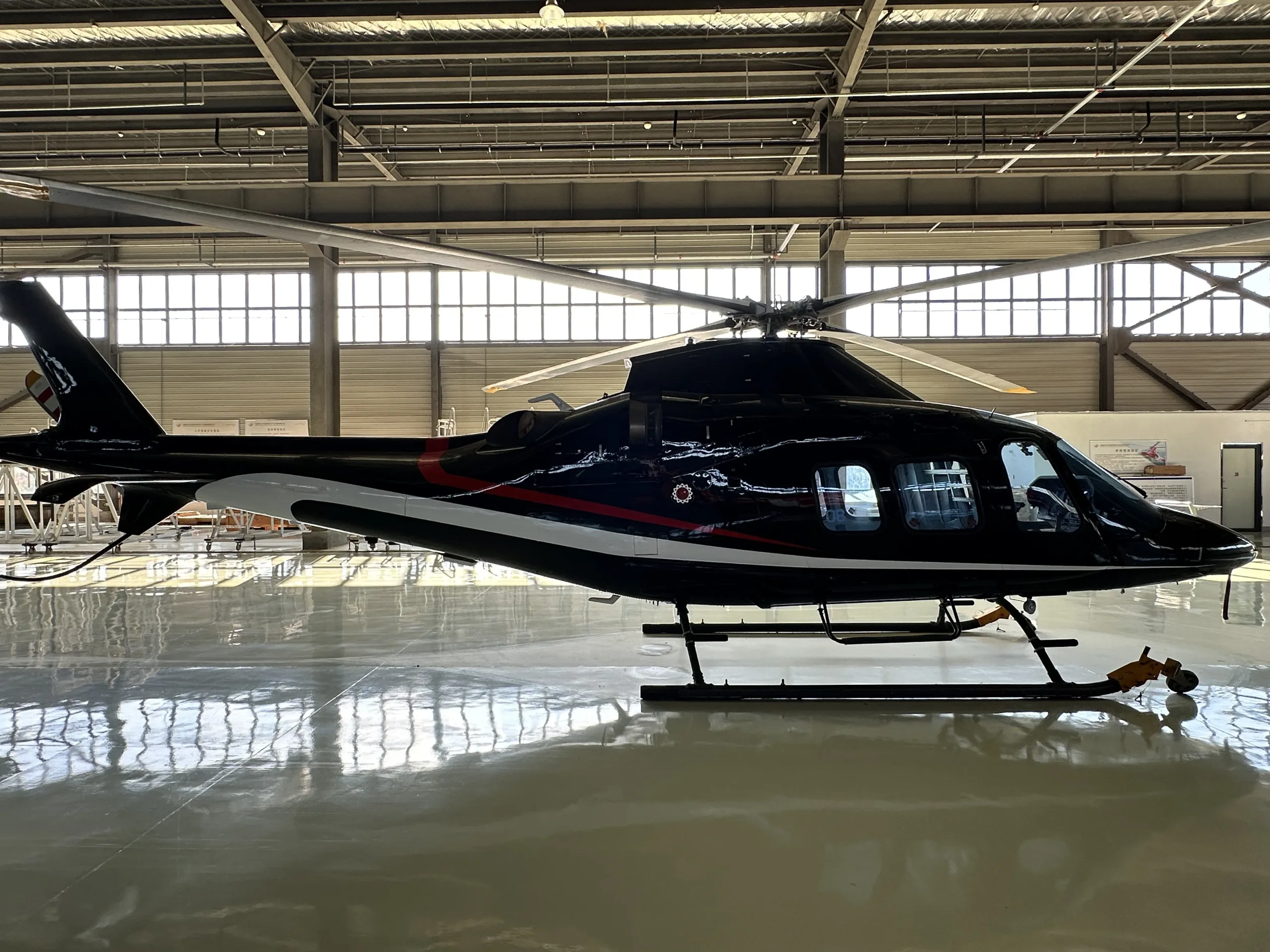 Exterior view of a 2018 Agusta.