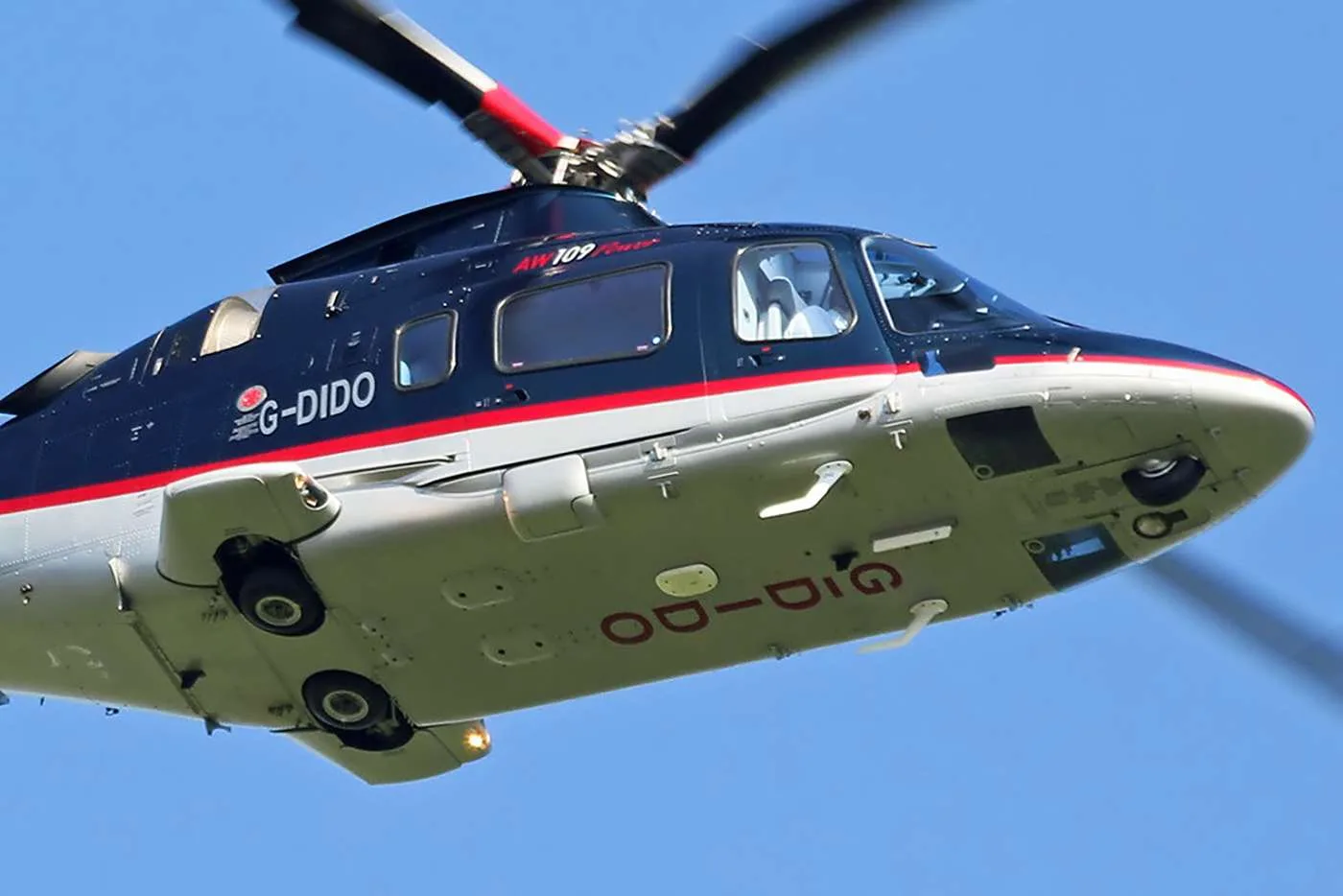 Exterior view of a 2004 Agusta 109E Power.