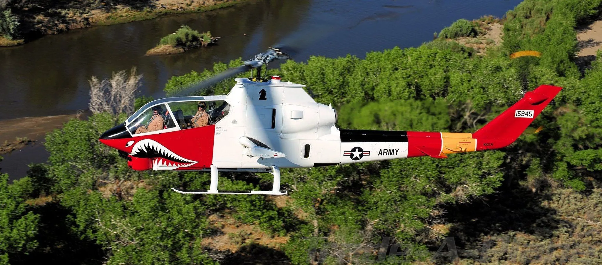 Marketing image of a BELL 209 AH-1 COBRA.