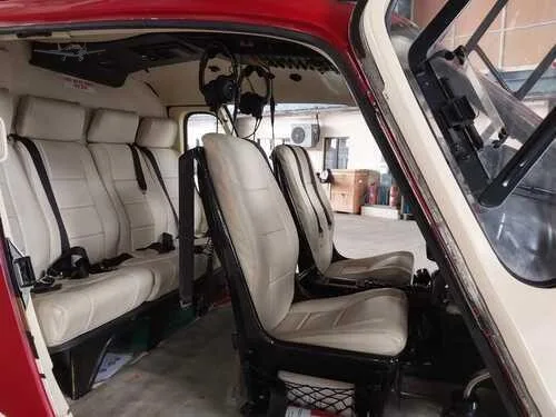 Cabin interior of a 1997 AIRBUS AS355N.