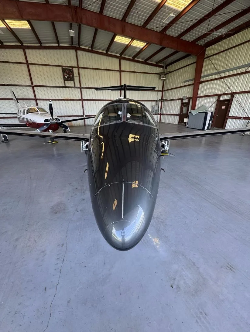 Exterior view of a 2008 ECLIPSE 500, N518WD.