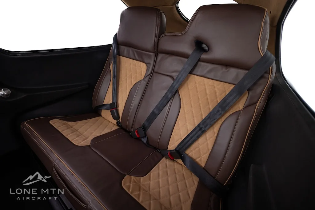 Cabin interior of a 2021 Cirrus SR22T G6 GTS.