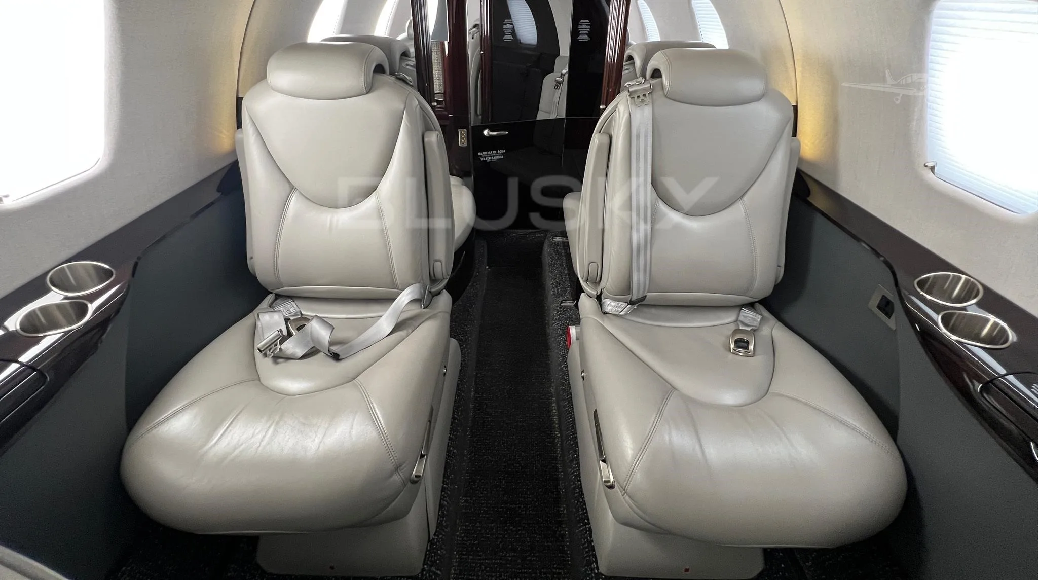 Cabin interior of a 2021 CESSNA CITATION XLS+.