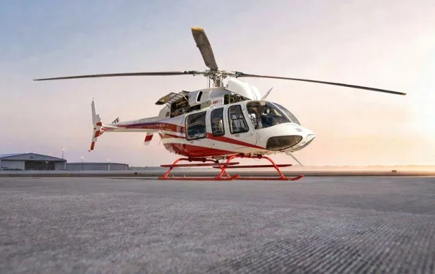 Marketing image of a 2019 Bell 407.