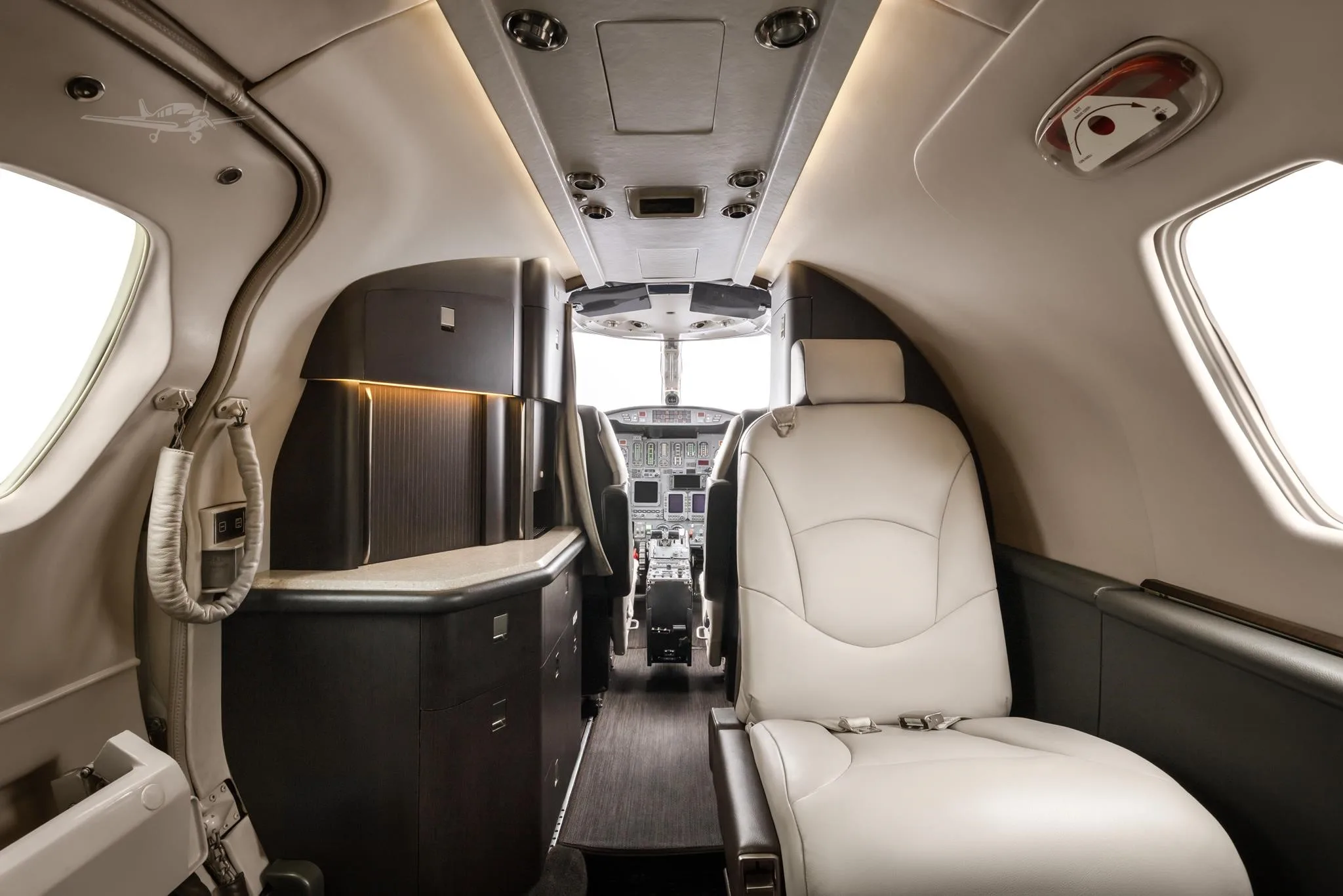 Cabin interior of a 1999 CESSNA CITATION V ULTRA.