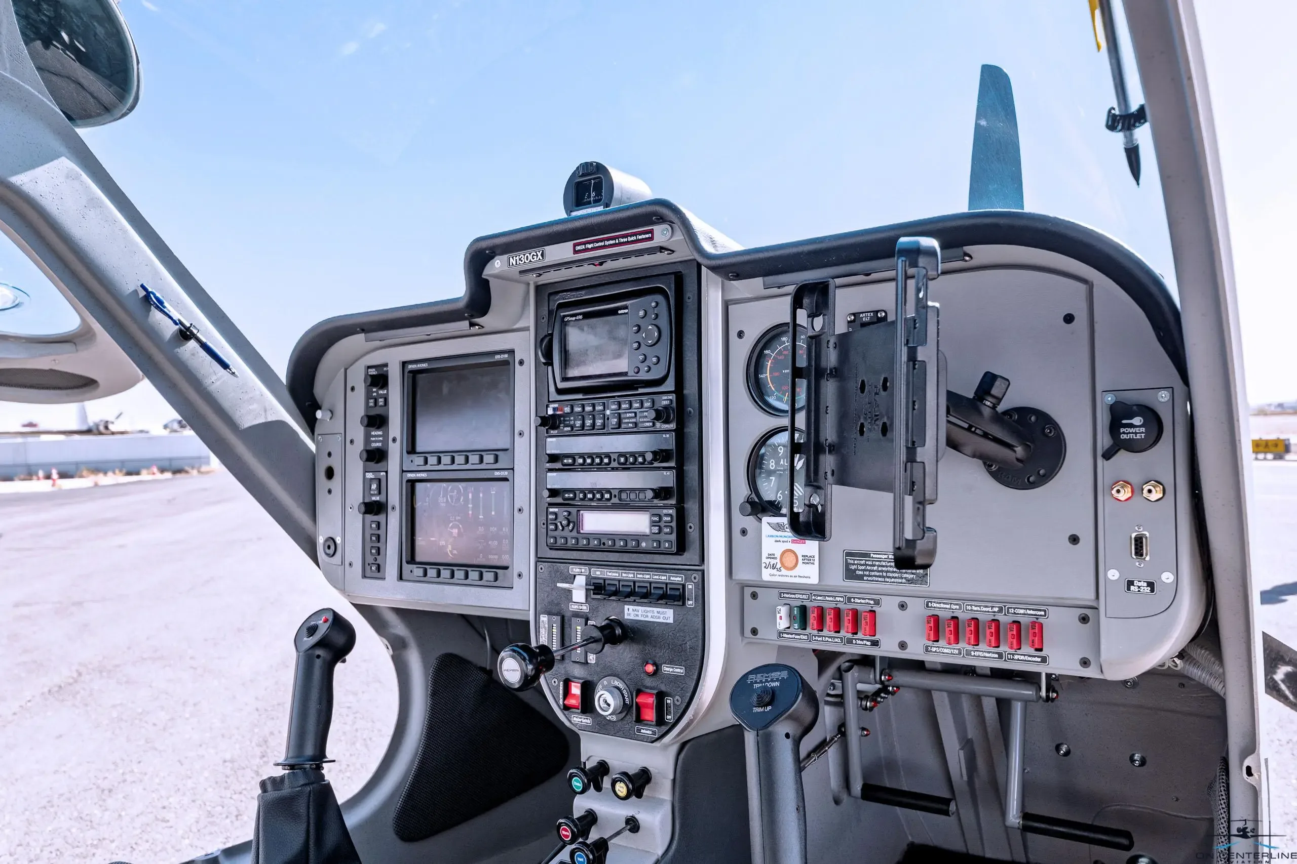 Avionics suite of a 2009.
