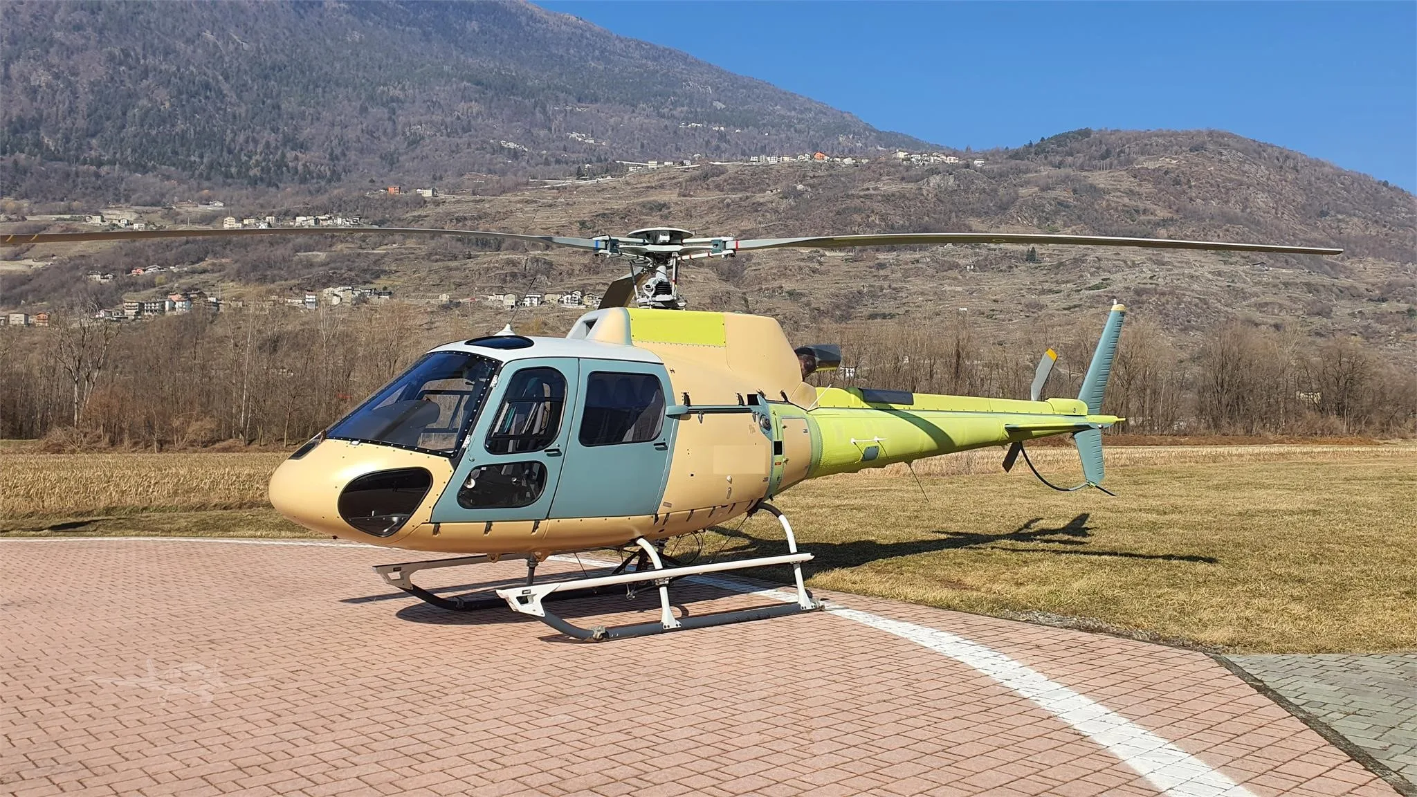 Exterior view of a 2022 AIRBUS H125.