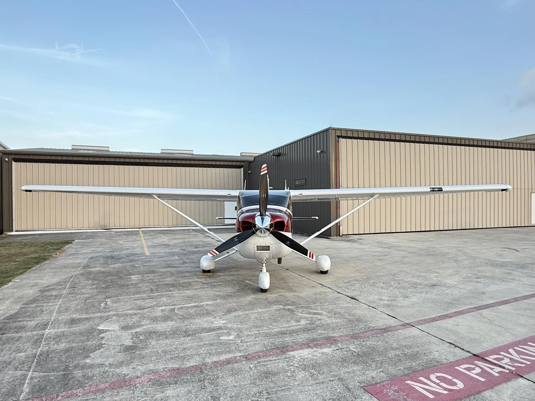 Exterior view of a 2006 CESSNA TURBO 182T SKYLANE, N180BW.