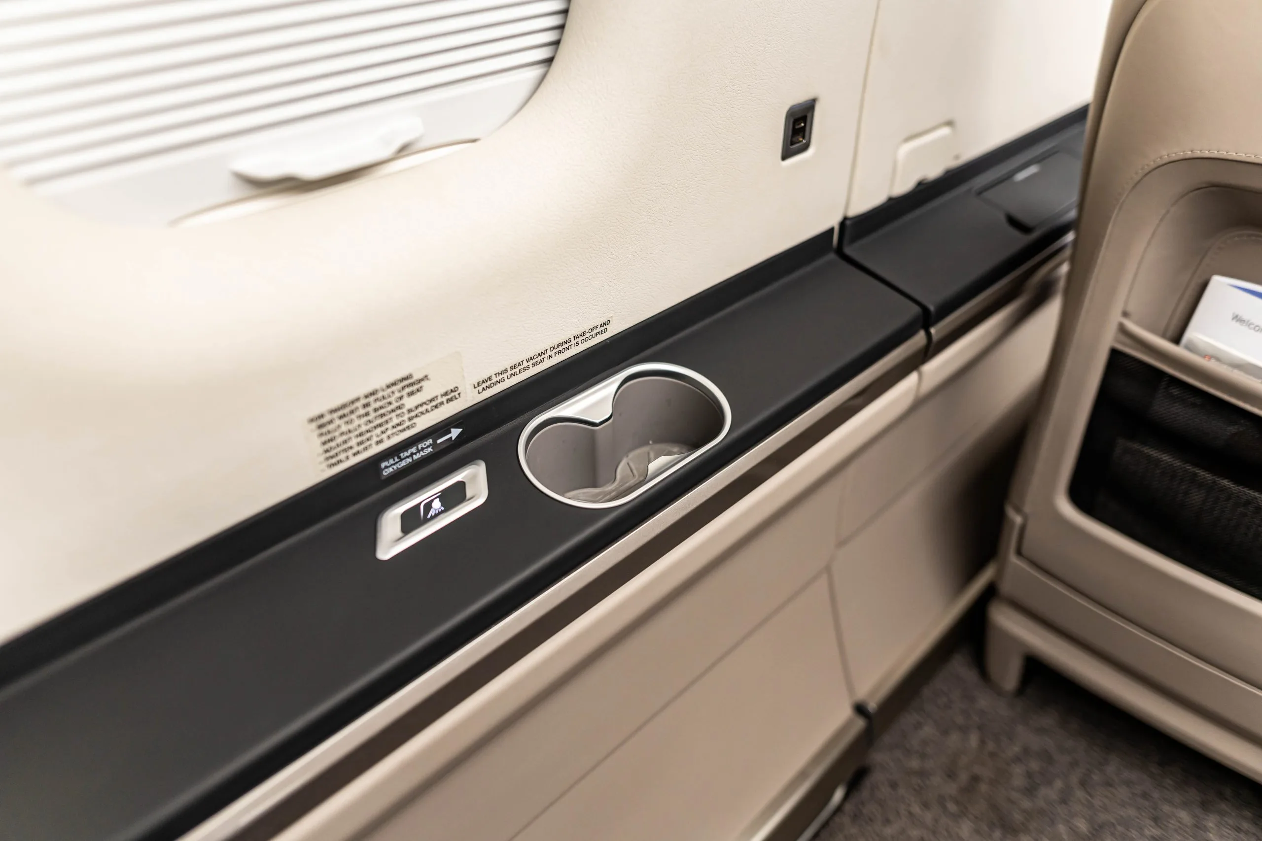 Cabin interior of a 2023 Pilatus.