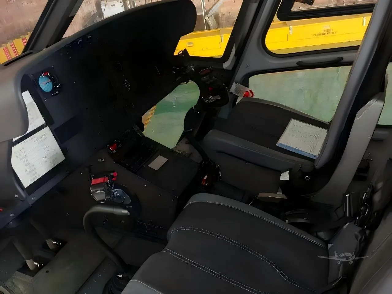Avionics suite of a 2018 AIRBUS H125.