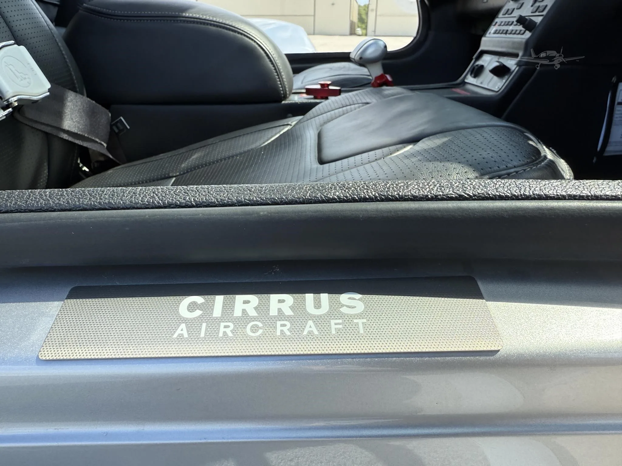 Engine detail of a 2017 CIRRUS SR22-G6 TURBO.