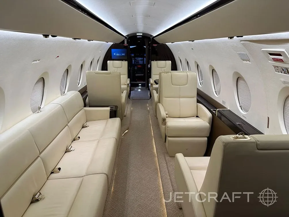 Cabin interior of a 2014 Gulfstream Honeywell GTCP-36-150.