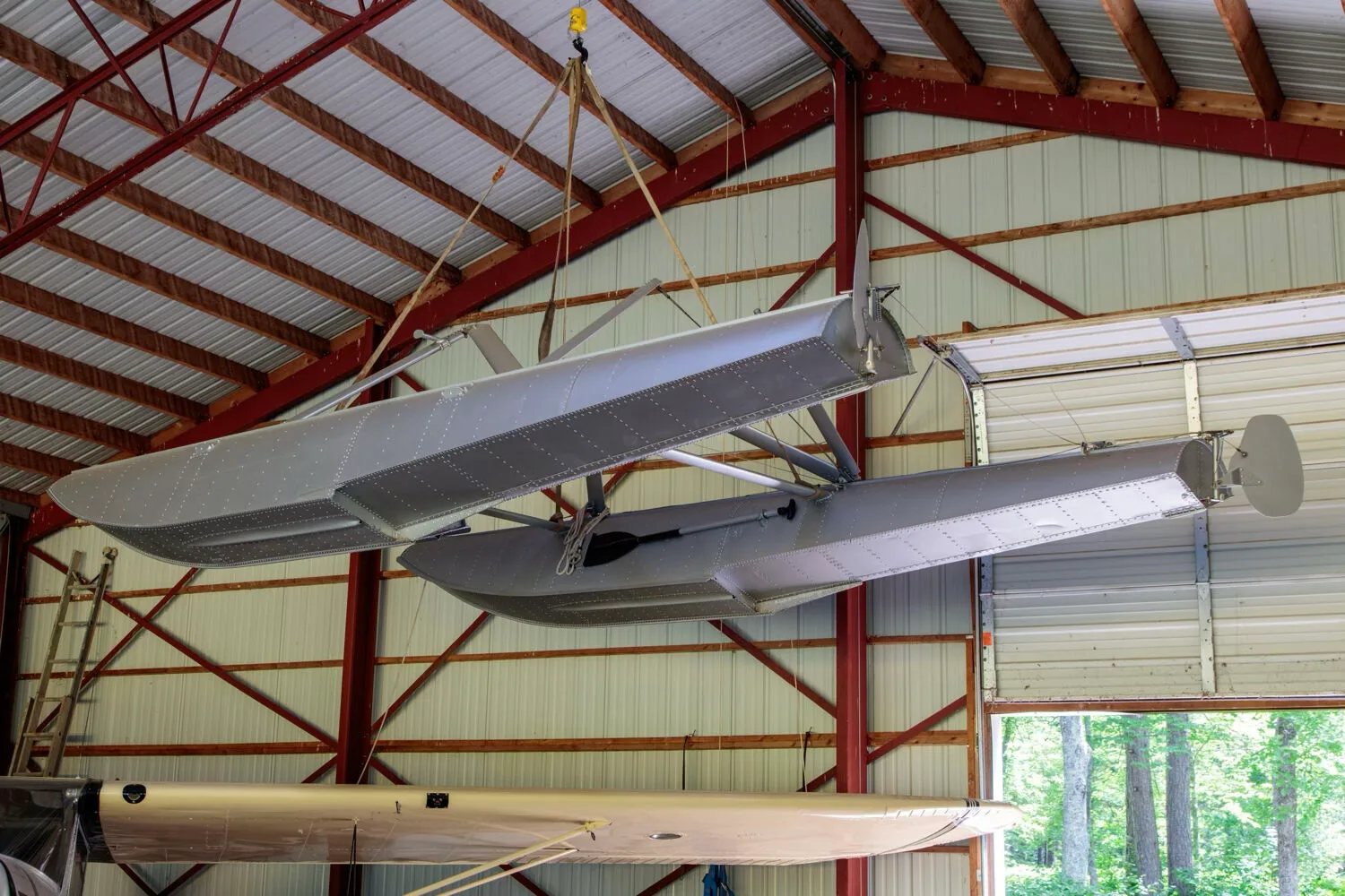 Exterior view of a 1953 Piper PA-18-105 SPECIAL, N295T.