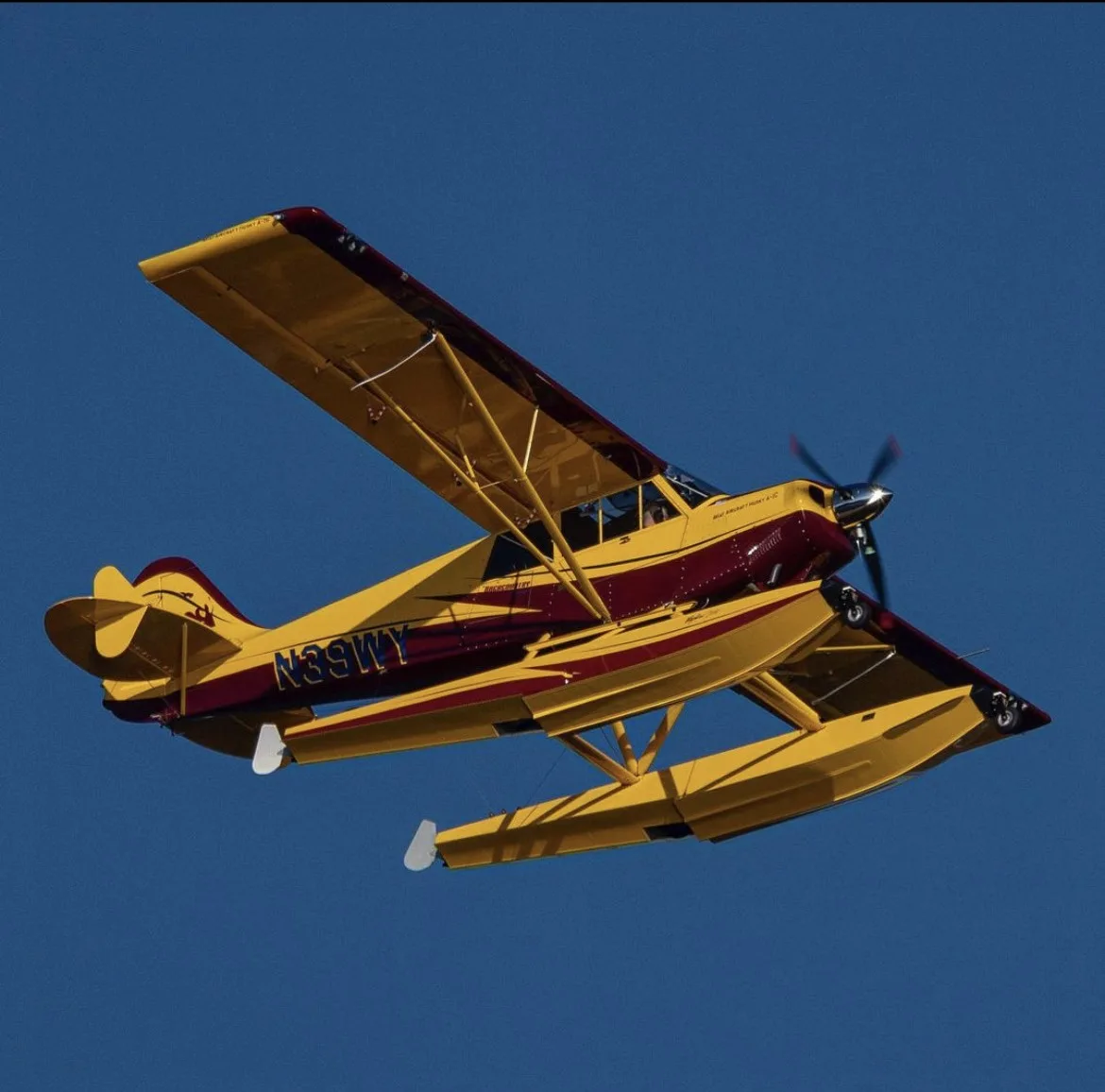 Marketing image of a 2011 Aviat A1-C Amphib.