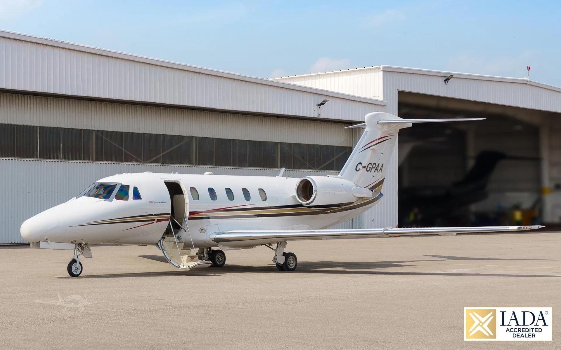 Exterior view of a 1985 CESSNA CITATION III, C-GPAA.