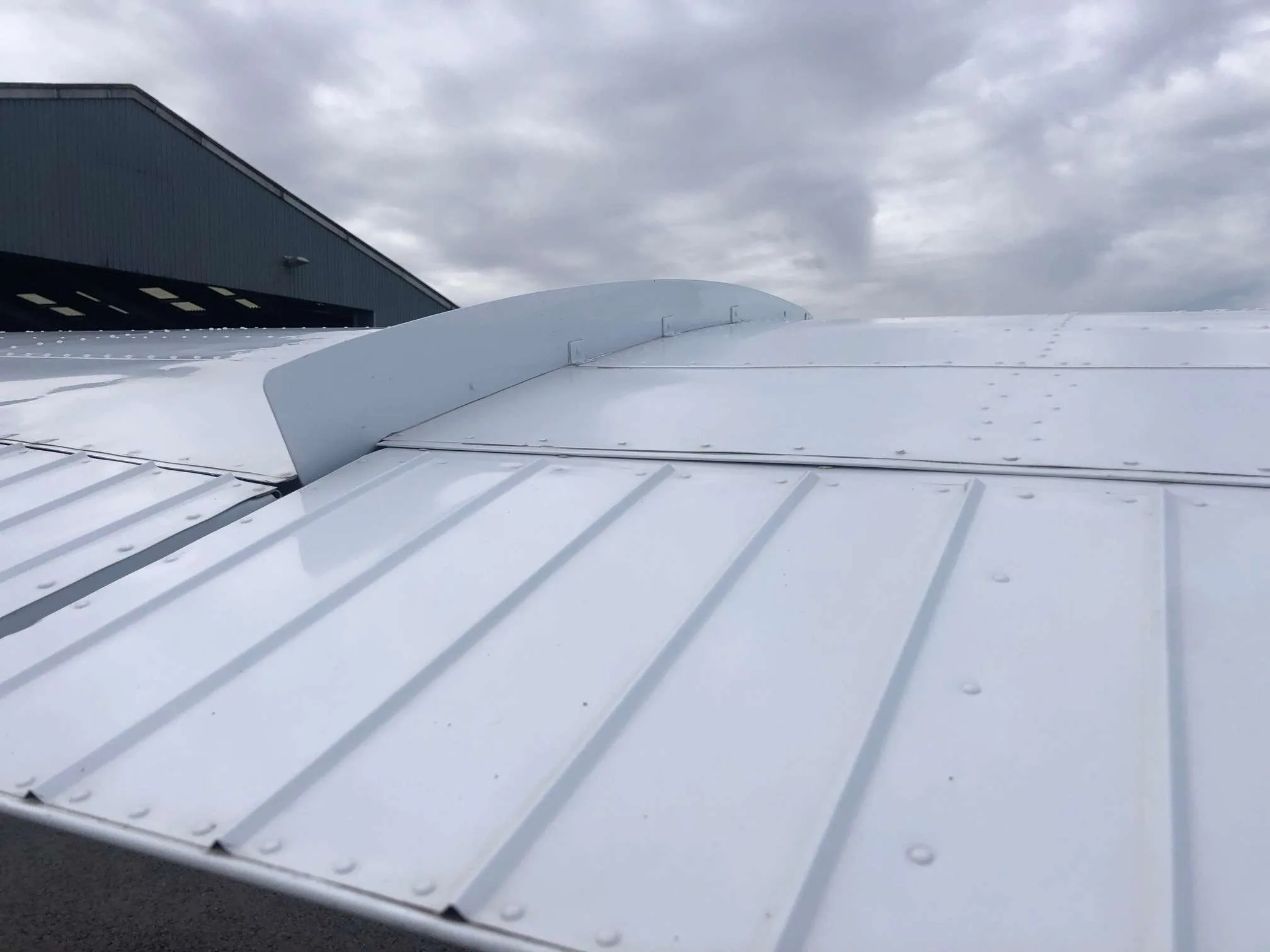 Exterior view of a 1979 Cessna C182Q.
