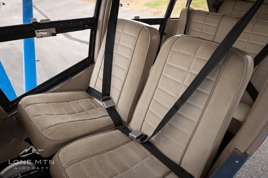 Cabin interior of a 1999 Maule M-7-235C.