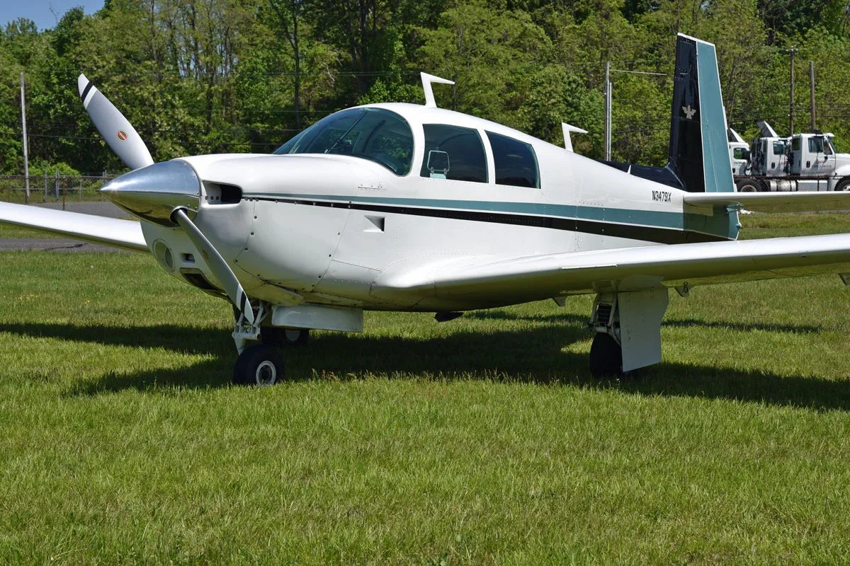 Cabin interior of a 1966 Mooney M20E Super 21.